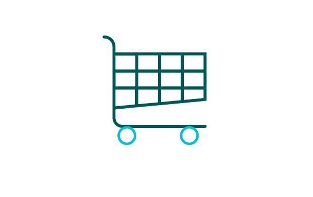 Shopping basket illustration